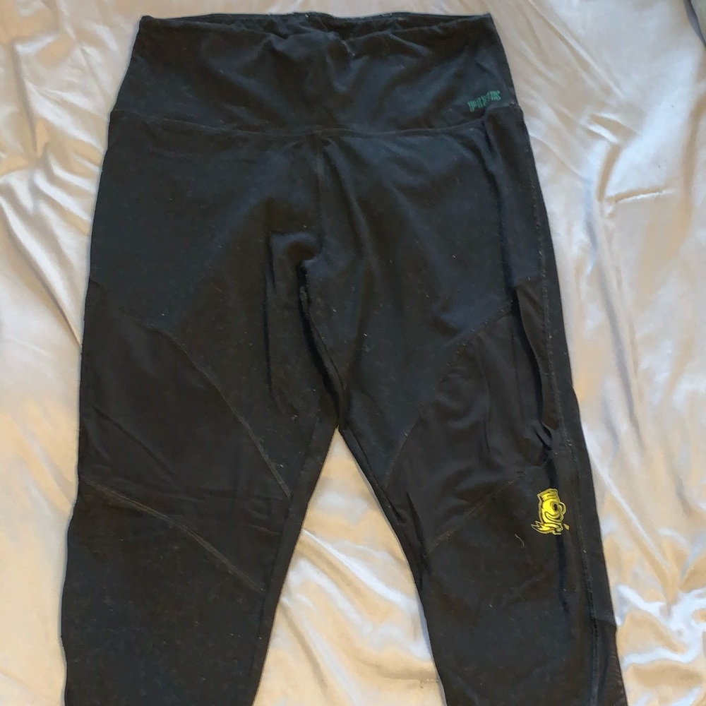 Pink Victoria Secret leggings “Oregon Ducks”